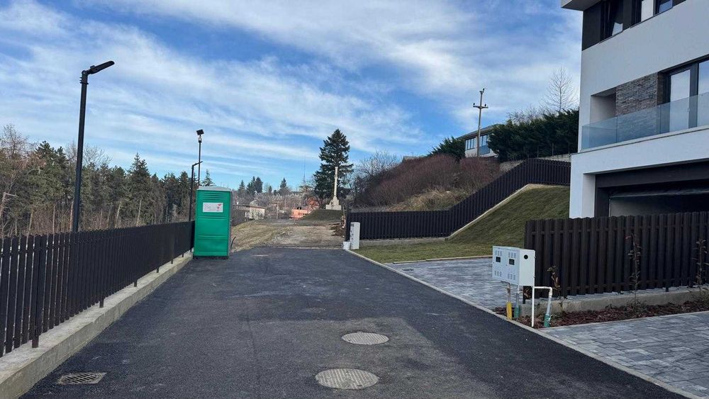 Teren 861 mp cu C.U. valabil, proiect casa si avize  in lucru -Feleacu