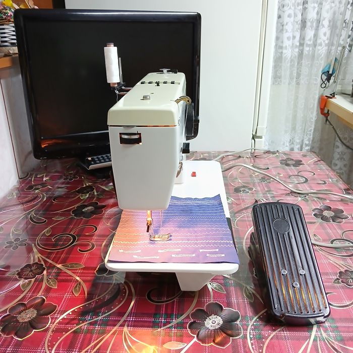 Masina  cusut PFAFF cu graifar industrial rotativ si multiple operatii