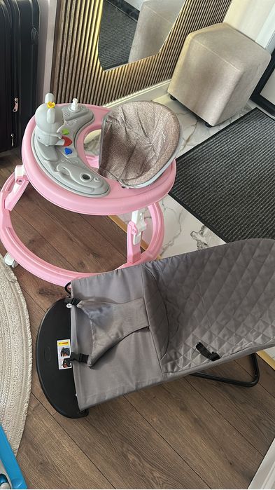 Срочно продам ходунок и шезлонг