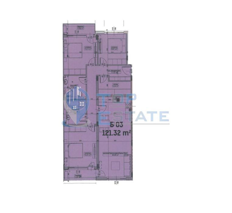 Продава се Четиристаен апартамент в Велико Търново, Бузлуджа - 135 кв.м за 1002 €/кв.м - Снимка #4