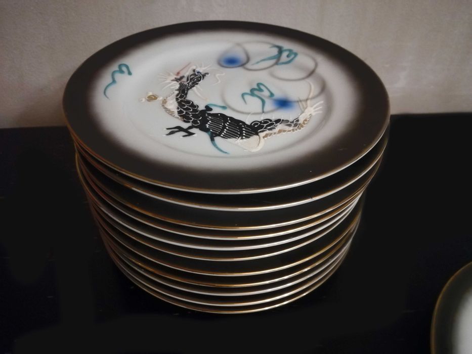 Японски сервиз за кафе и чай - Vintage Japan Handmade