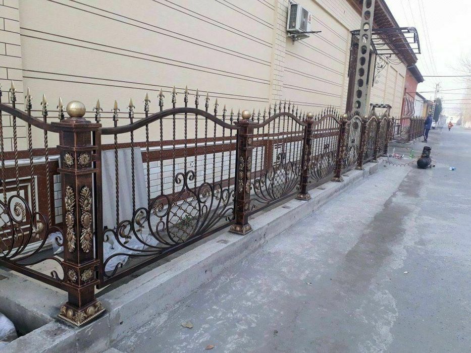 Deraza rushotka va panjaralar