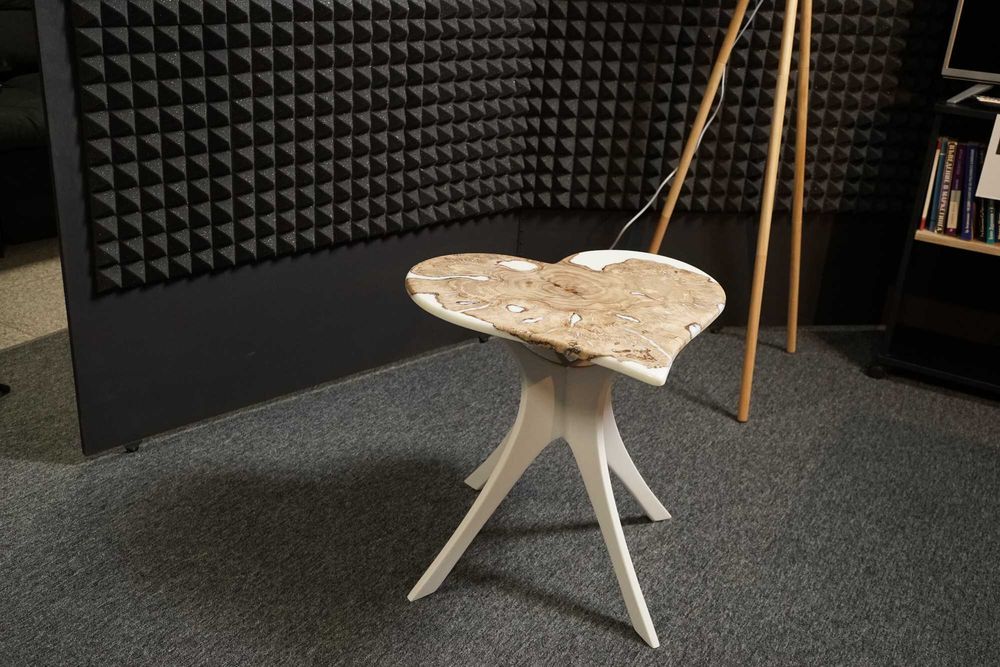 Маса масив, плот маслина смола, крака евкалипт