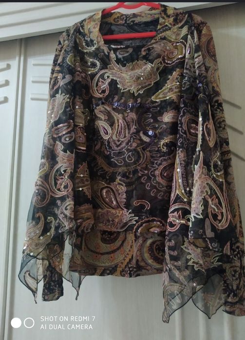 Кофта вечерняя двойка