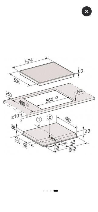 Plita inductie - Miele KM 6520 FR - produs nou, sigilat