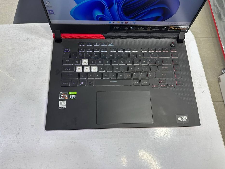 Asus Rog Strix Ryzen 9-5900HX 16/512 SSD RTX 3060-6gb