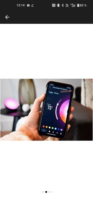 Lampa Calex Smart Moodlight RGB+CCT, WiFi, 5W, 420 lumeni