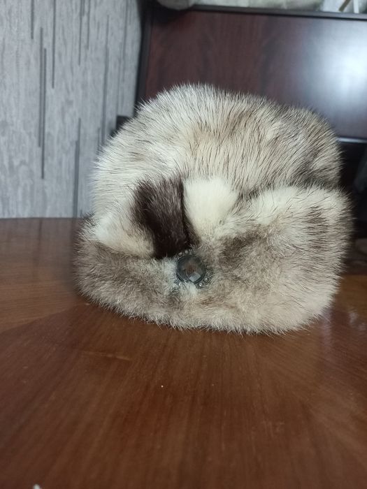 Шапка женская из натурального меха