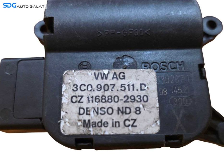 Motoras Reglaj Grila Clapeta Clapete Aeroterma Volkswagen Passat B7 2010 - 2015 Cod 3C0907511D [N4573]