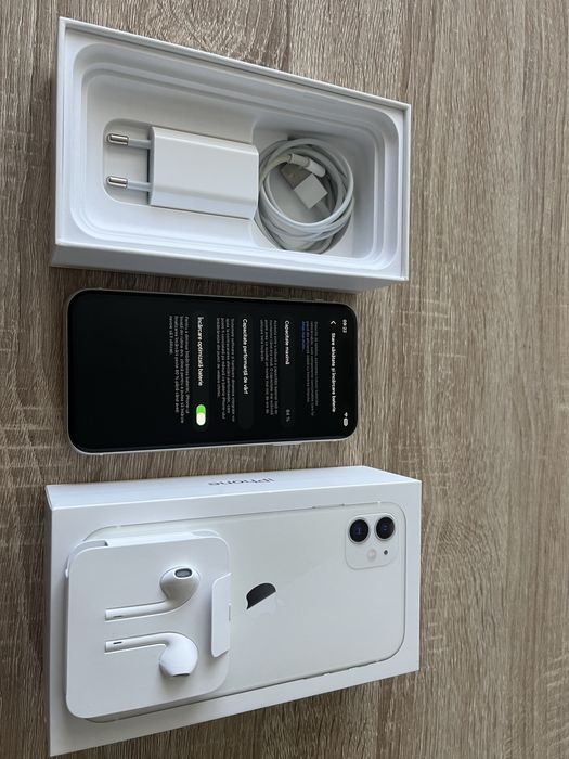 iPhone 11 White 64GB Pachet Full