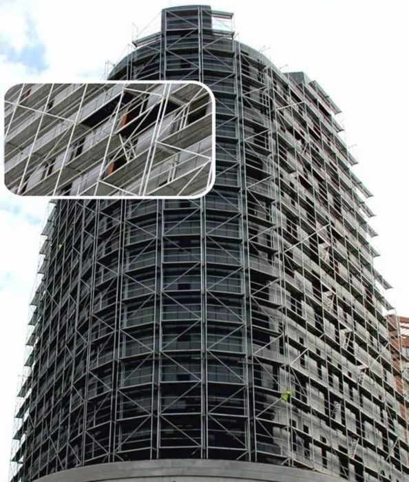 Най-доброто чисто ново фасадно скеле за България европейски сертификат