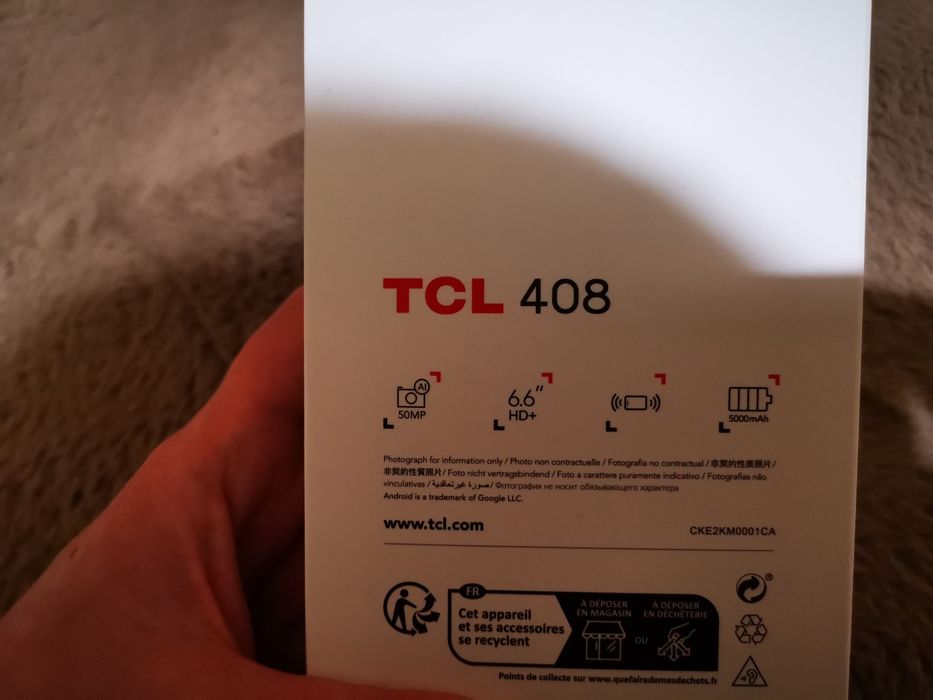 Мобилен телефон TCL 408/Цената е крайна!