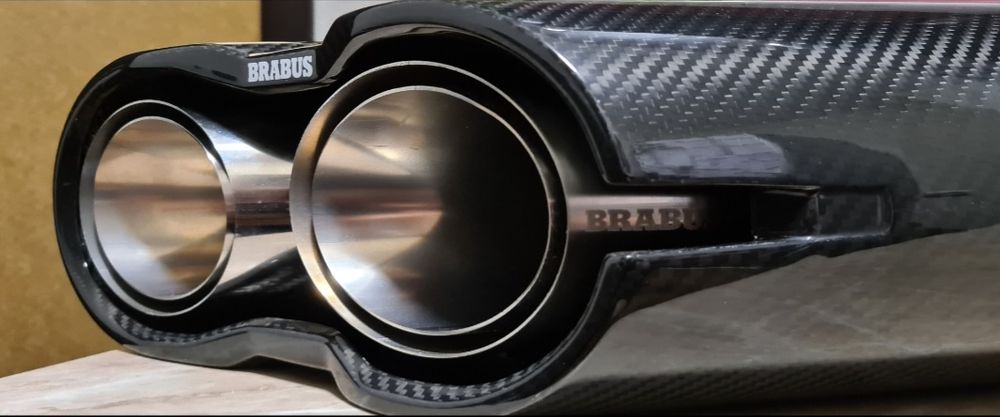 G 900 W463 AMG BRABUS ROCKET накрайници Red line