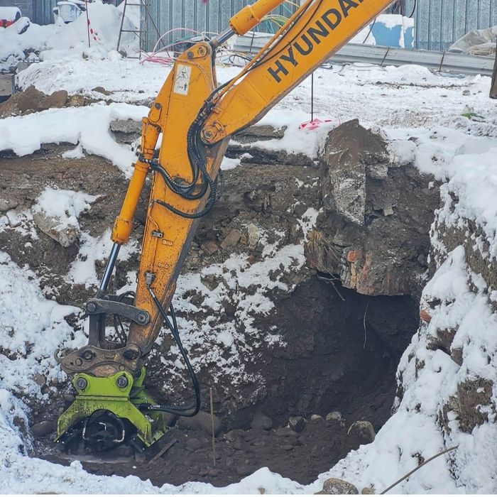 Вибротрамбовка виброплита экскаватор