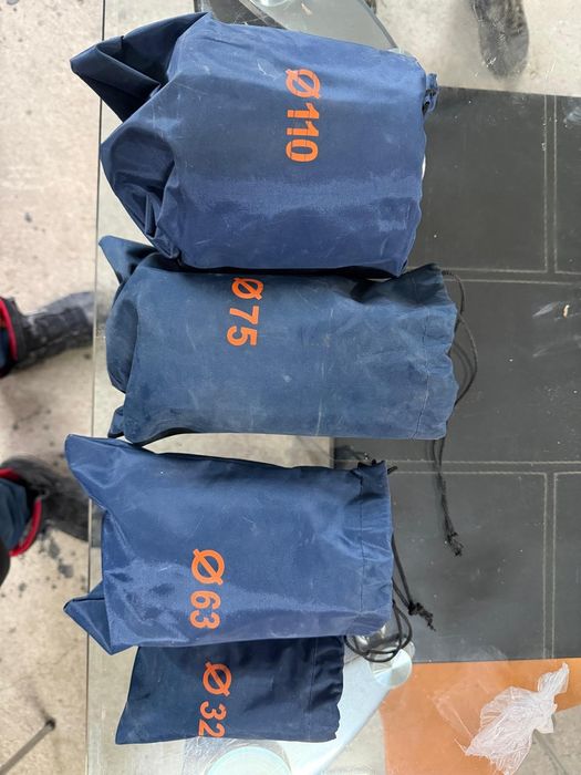 Set Răzuitoare Țevi PEHD Ritmo TURBO 32 63 75 110mm