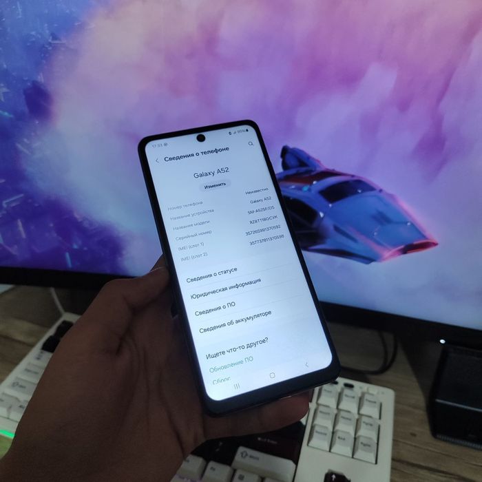 Samsung A52 dastavka bor