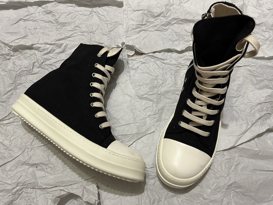 Adidasi Rick Owens High Top Ramones