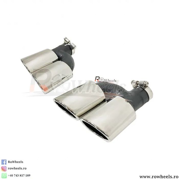 Ornamente tobe Tips evacuare auto sport AUDI A3 A4 A5 A6 A7 A8 Q3 Q5