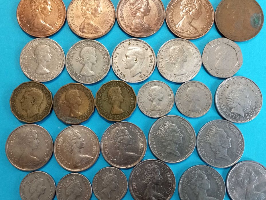 Лот монети Великобритания
