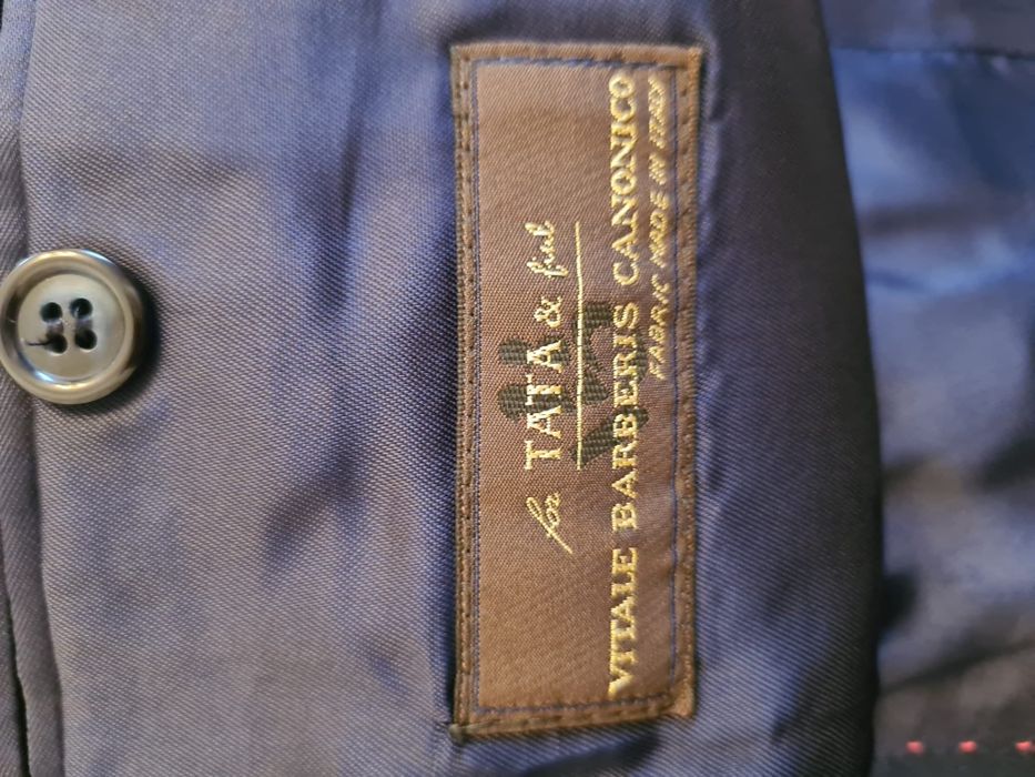 Costum bleumarin barbati