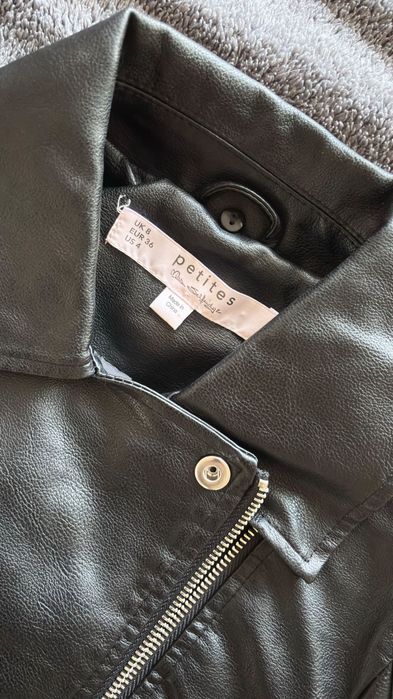 Кожено яке Miss Selfridge Petites XS