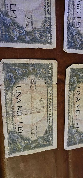 bancnote vechi una mie lei 1000 lei