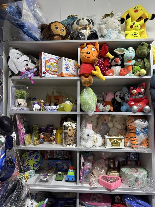 Игрушки мягкие разные