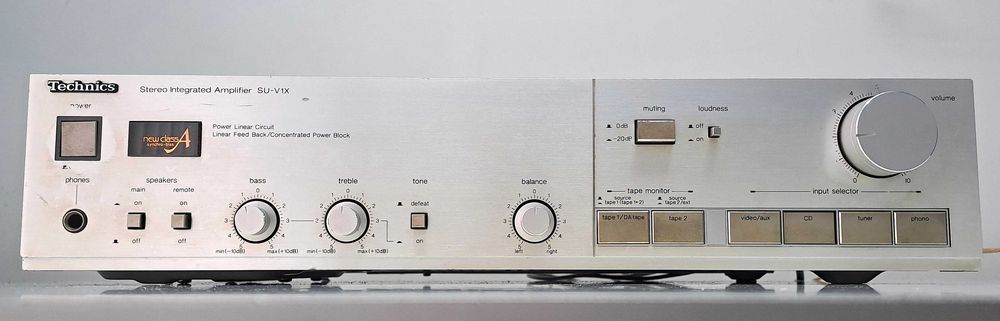 Technics SU V 1 X amplificator vintage statie sunet bun