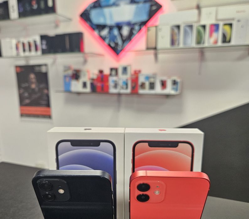 Iphone 12 / Red/Blue / 64/128 GB / DeluxGSM
