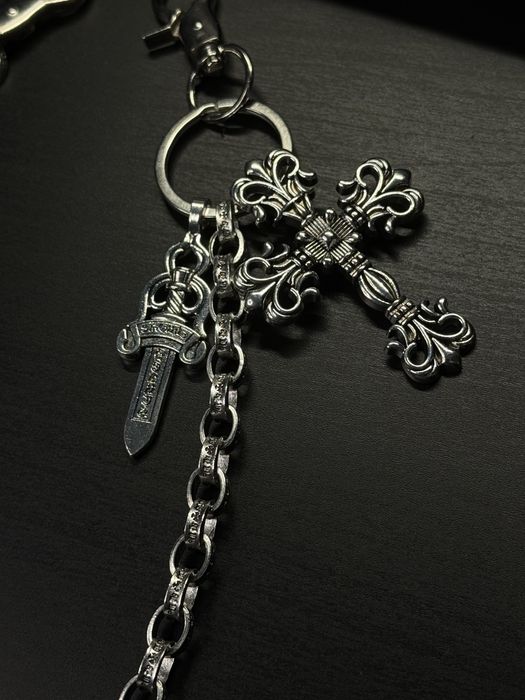 wallet chain chrome hearts