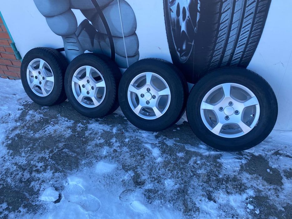 Диски с резиной на ВАЗ