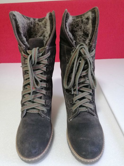 Cizme piele, îmblănite WRANGLER, 40