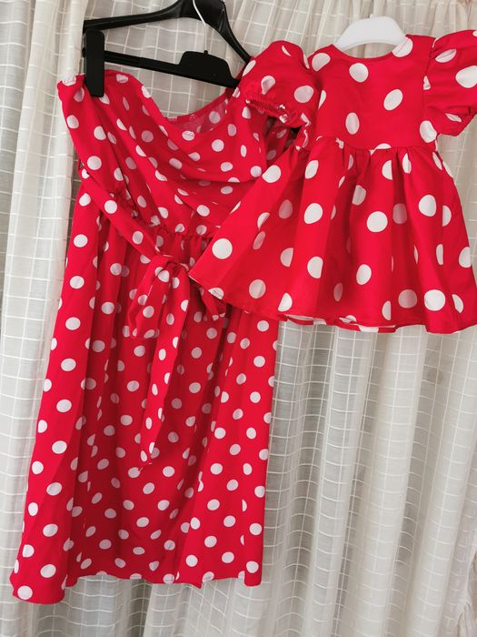 Set mamă-fiică Minnie Mouse