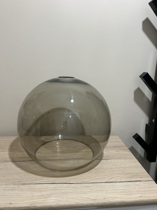 Стъклен абажур със захранващ комплект