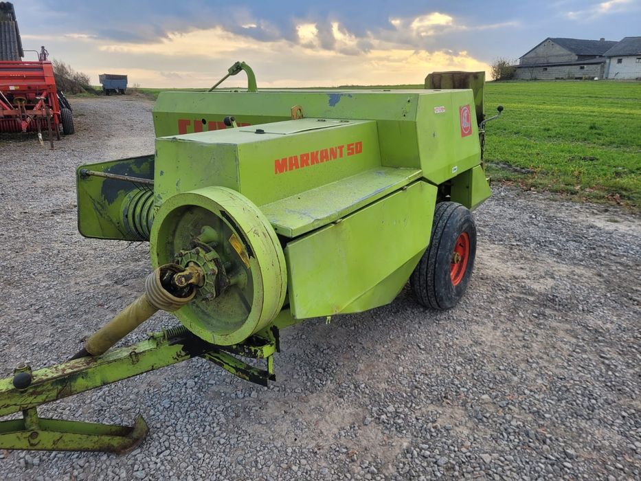 Пресс-подборщик Claas Marcant 50. Привозной.