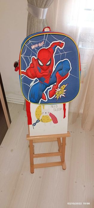 Rucsac mare cu Spiderman pt copii
