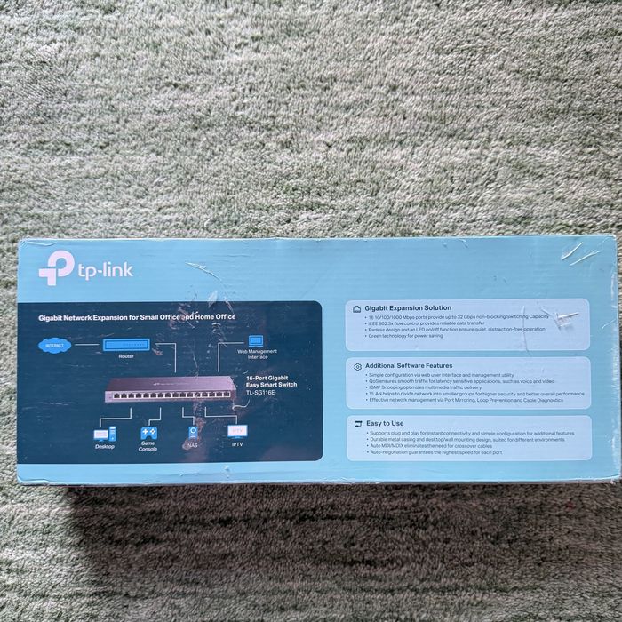Switch tp-link TL-SH116E