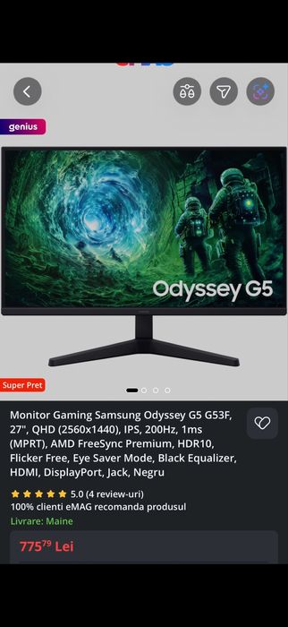 Monitor samsung gaming