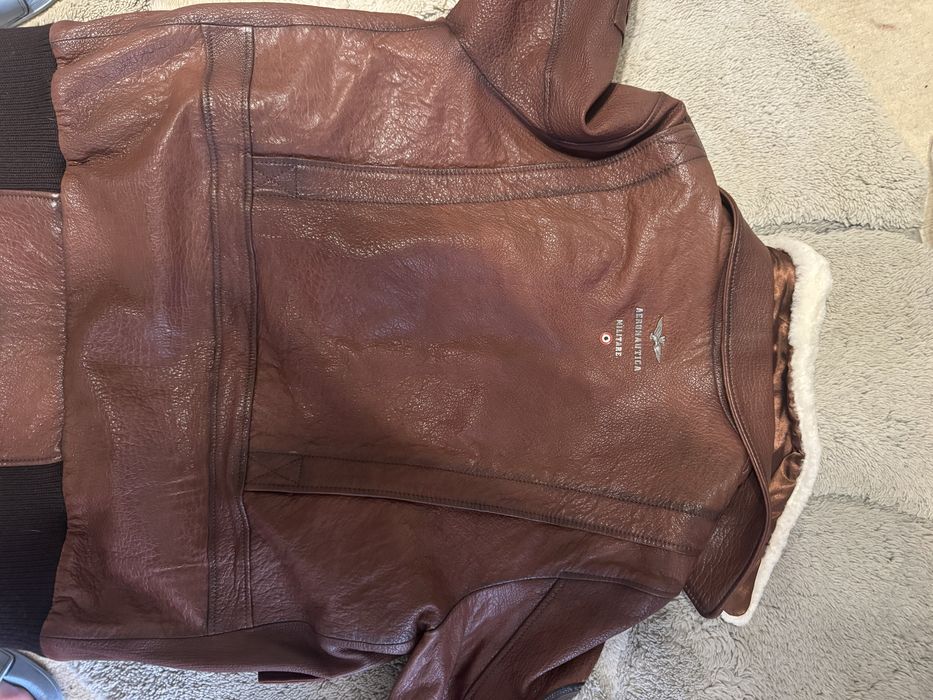 Vand geaca de piele aeronautica