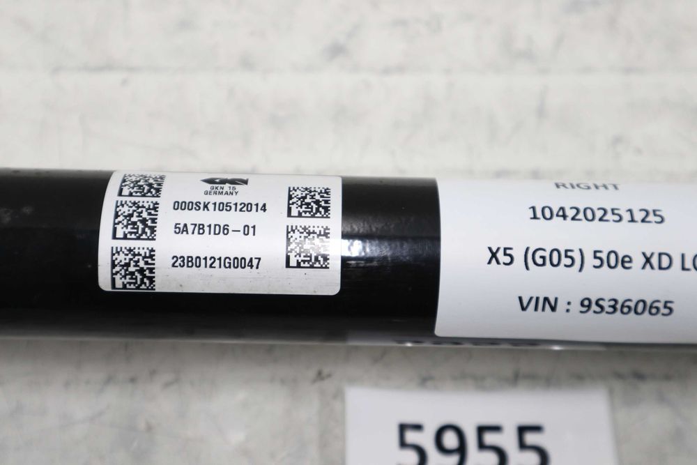Задна дясна полуоска БМВ Х5 Г05 50е фейс БМВ ХМ Г09 BMW G05 50e LCI G09