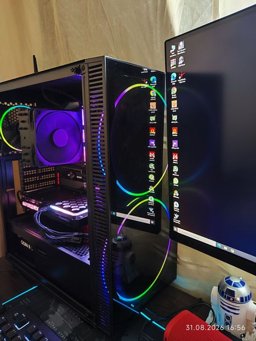 Геймърски i9 9900K, RTX 3060Ti 8GB, RAM 16GB DDR4 3466, SSD 512GB NVME