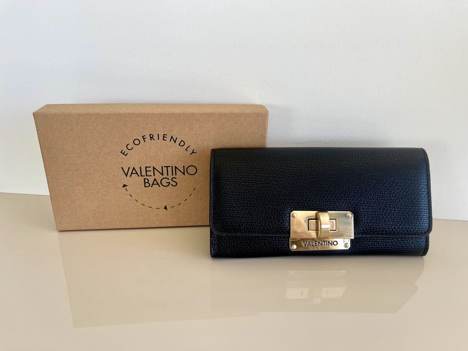 Valentino By Mario Valentino дамско портмоне - Linden Черно-НОВО