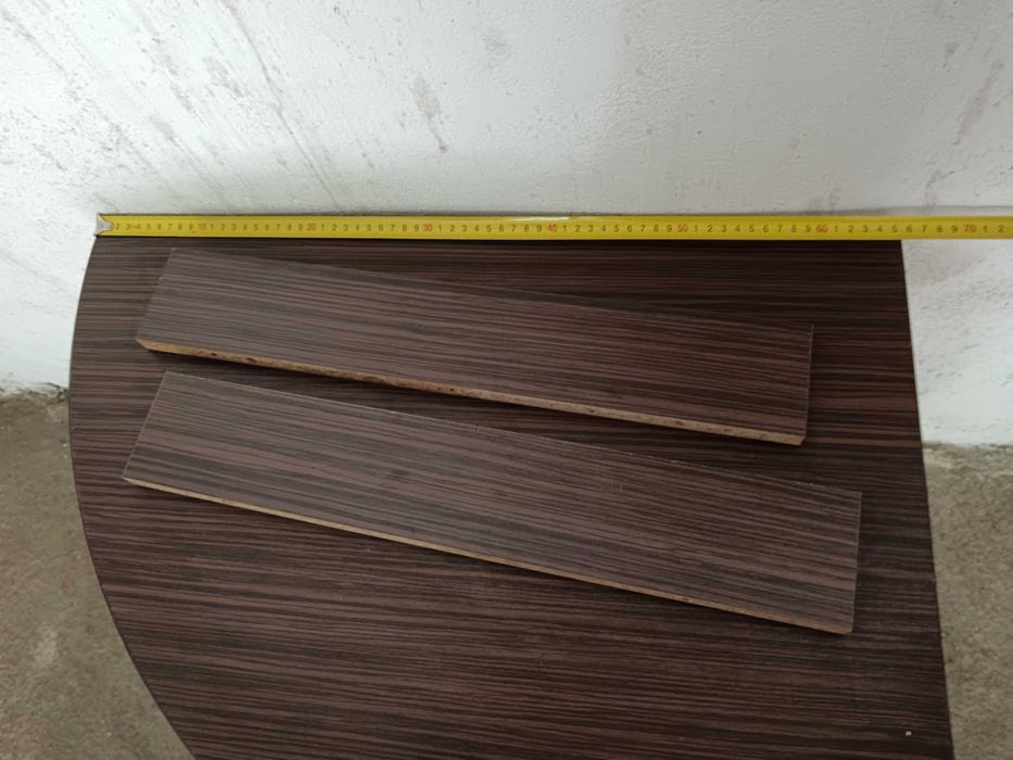 Помощна маса от ПДЧ, цвят венге