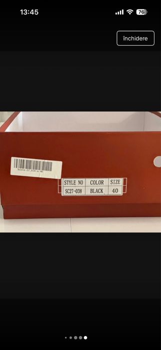 Botine cu toc si platforma