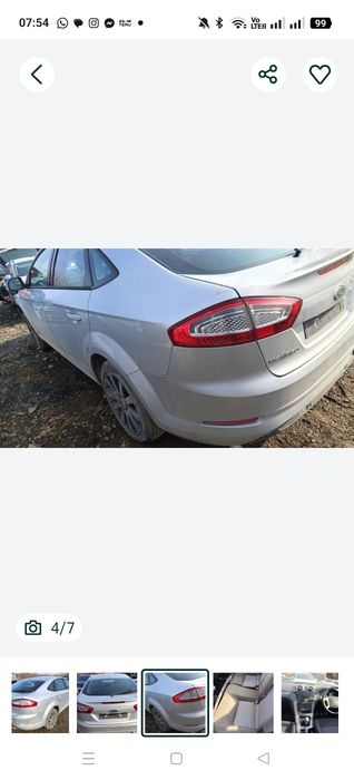 Piese motor cutie ambreaj abs ușa haion egr Ford Mondeo 2.0d mk4 2010