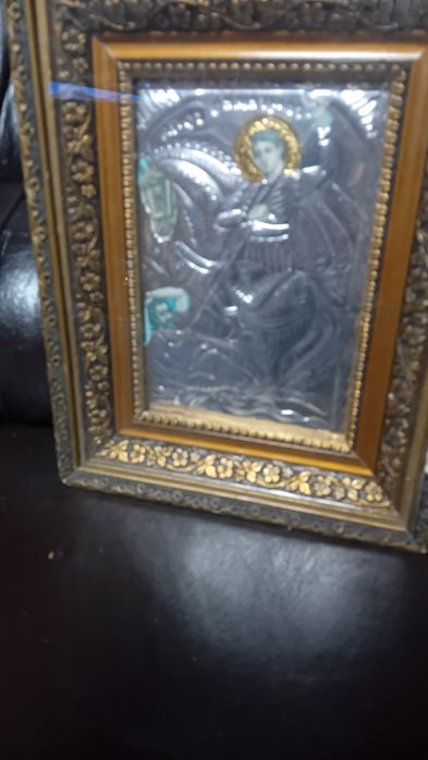 Старинни  икони Иисус  Христос  и Св. Георги