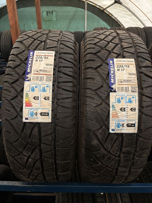 Vand doua anvelope noi Michelin 225/55/17