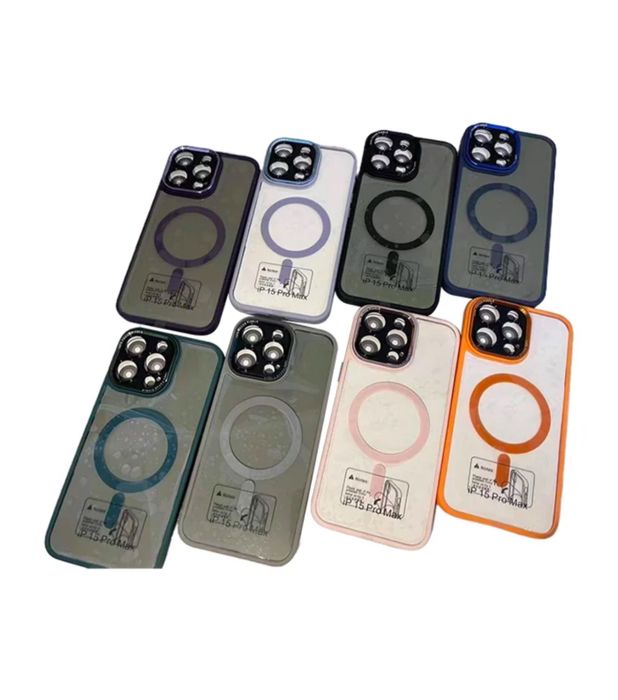 Iphone 14/15/16/17/PRO/MAX/PLUS Husa Magsafe Spate Lucios Magnetic