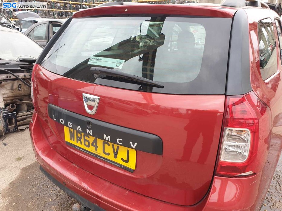 Hayon Haion Portbagaj Dezechipat cu Luneta Geam Sticla Dacia Logan 2 MCV Break Combi 2012 - 2016 Culoare Fire Red Metallic / Pearl TEB76 [C4480]