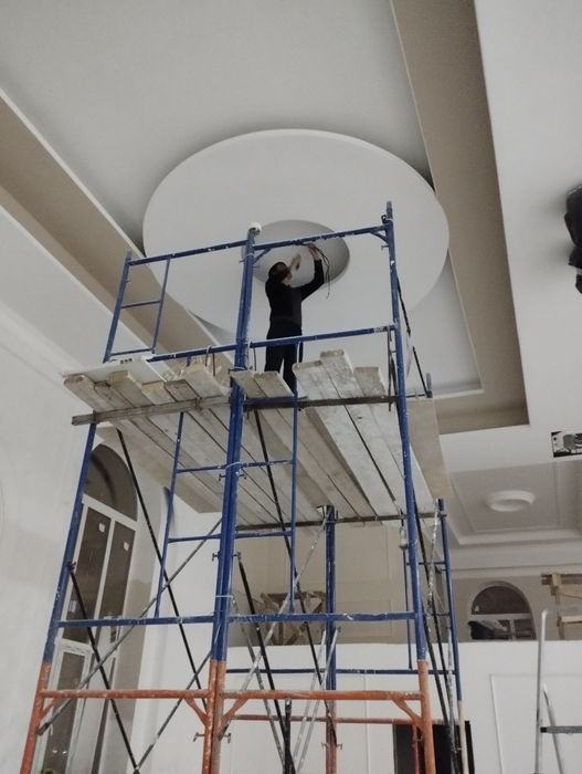 Установка Люстр электрик